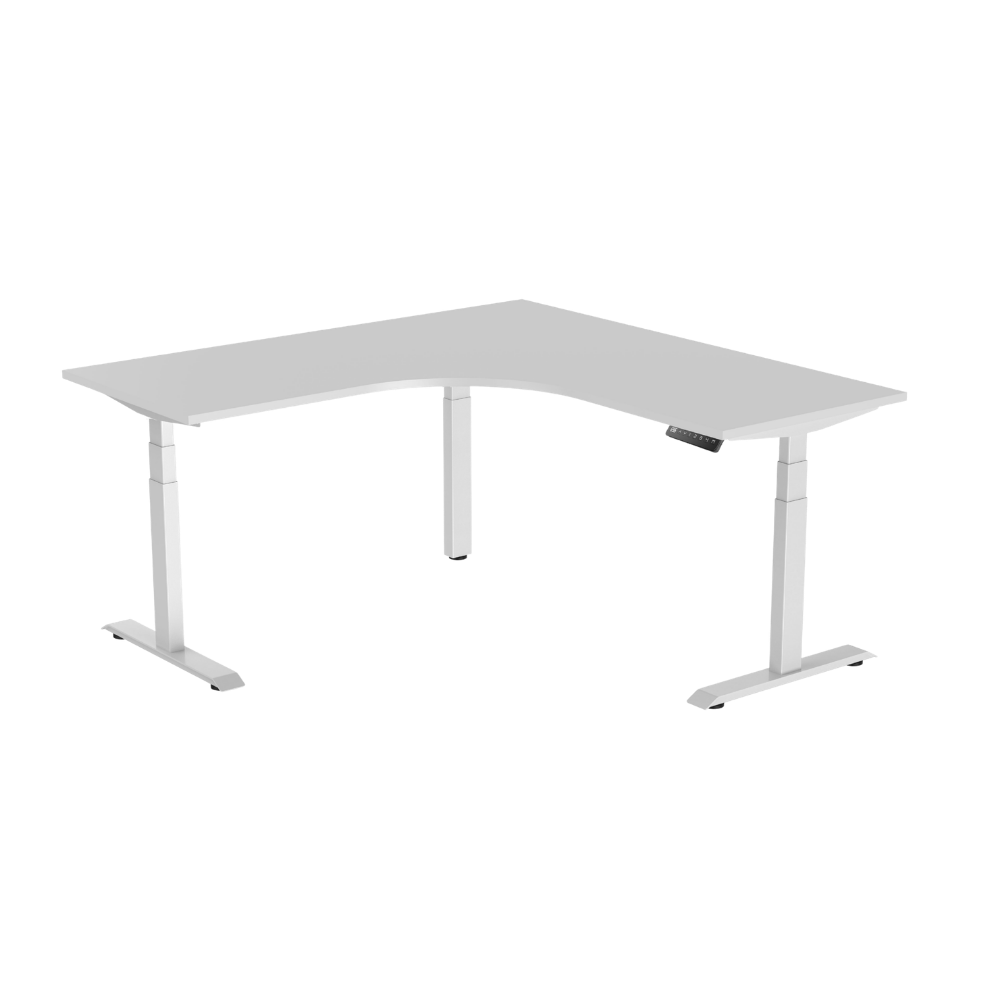 AG ELECTRIC HEIGHT ADJUSTABLE WORKSTATION 1800MM X 1800MM X 750MM FULLY IMPORTED