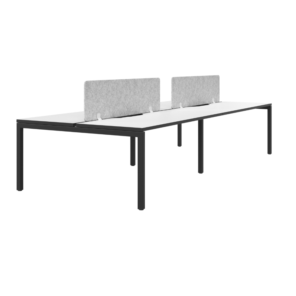 PLAZA SONIK BENCH DOUBLE SIDED X 4 POD