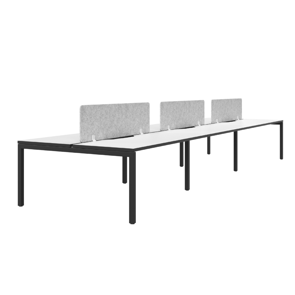 PLAZA SONIK BENCH DOUBLE SIDED X 6 POD