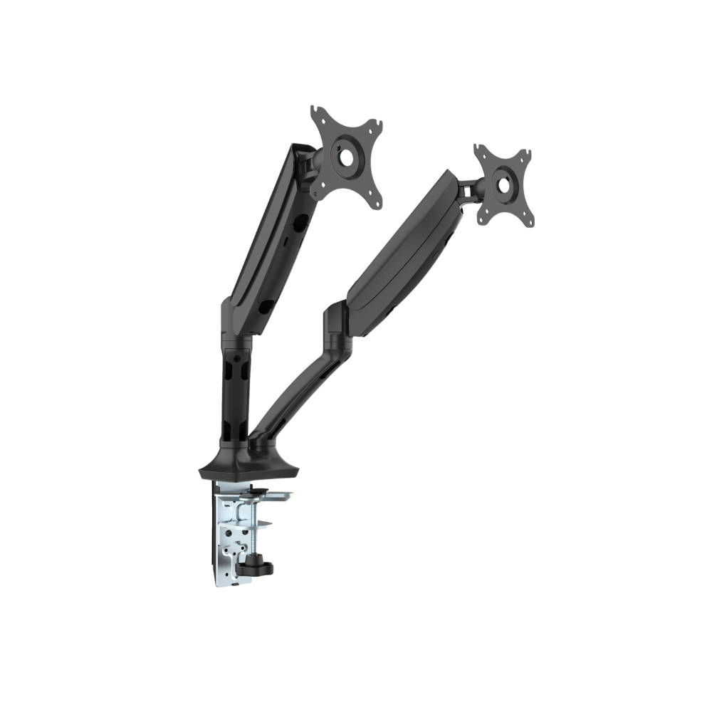 Executive Dual Gas Spring Monitor Arm