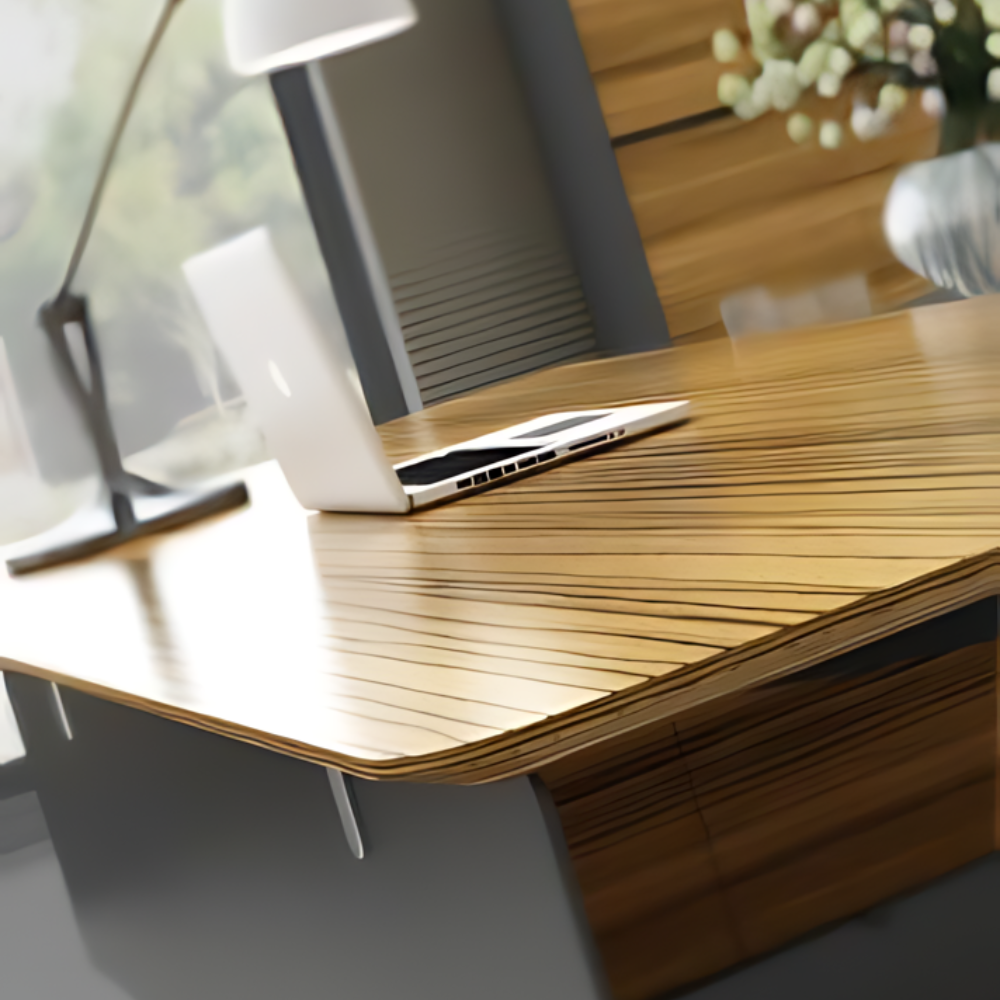 Novara Executive Desk & Return