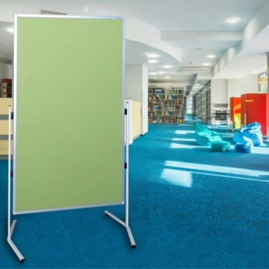 Modulo Room Divider Pinboard T Leg