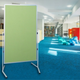 Modulo Room Divider Pinboard T Leg