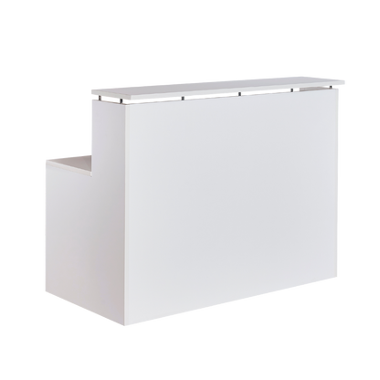 AG White Reception Desk