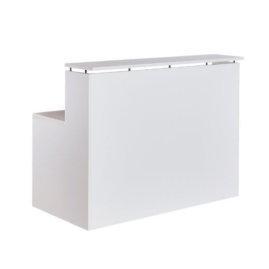 AG White Reception Desk
