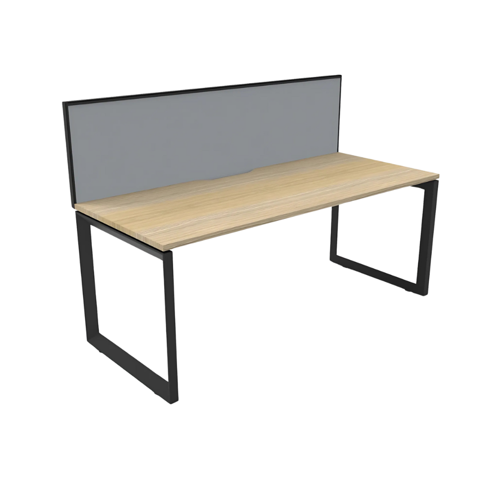 Deluxe Infinity Single Sided Loop Leg Workstation