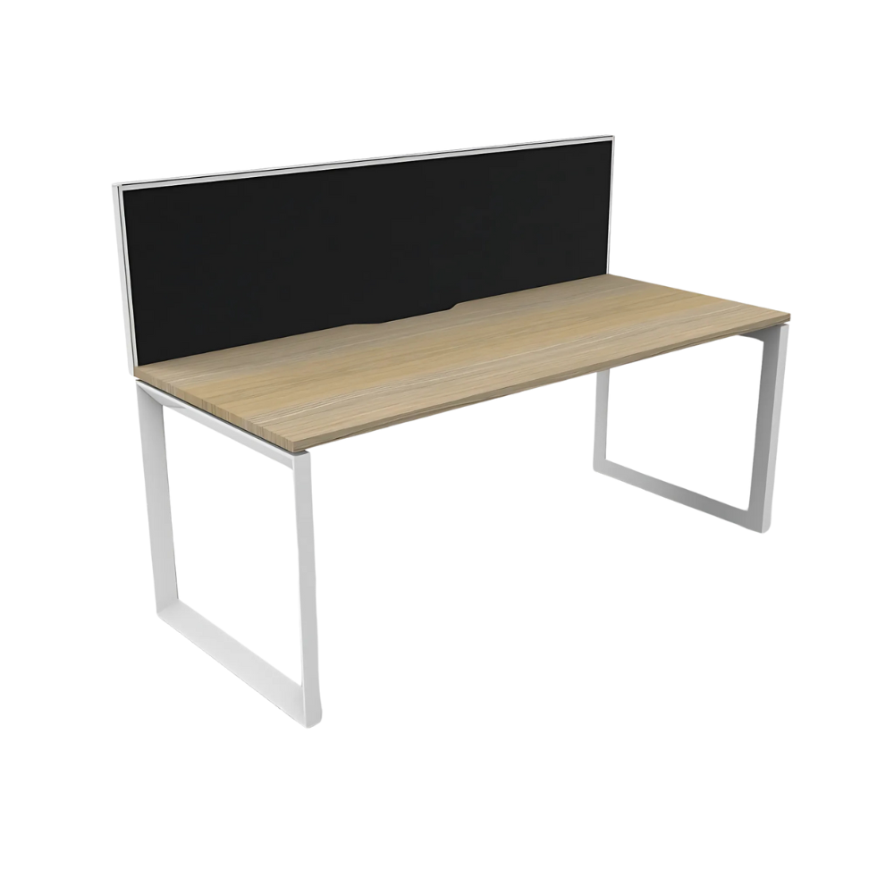 Deluxe Infinity Single Sided Loop Leg Workstation
