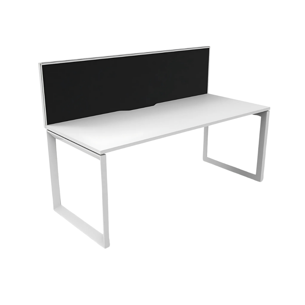 Deluxe Infinity Single Sided Loop Leg Workstation