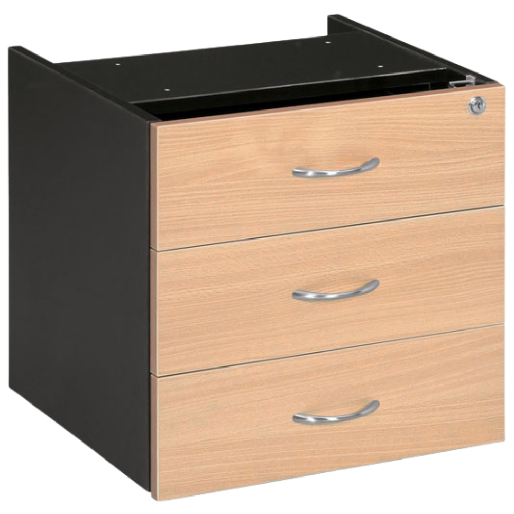 AG 3 Drawer Pedestal