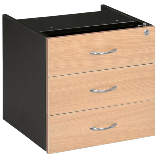 AG 3 Drawer Pedestal