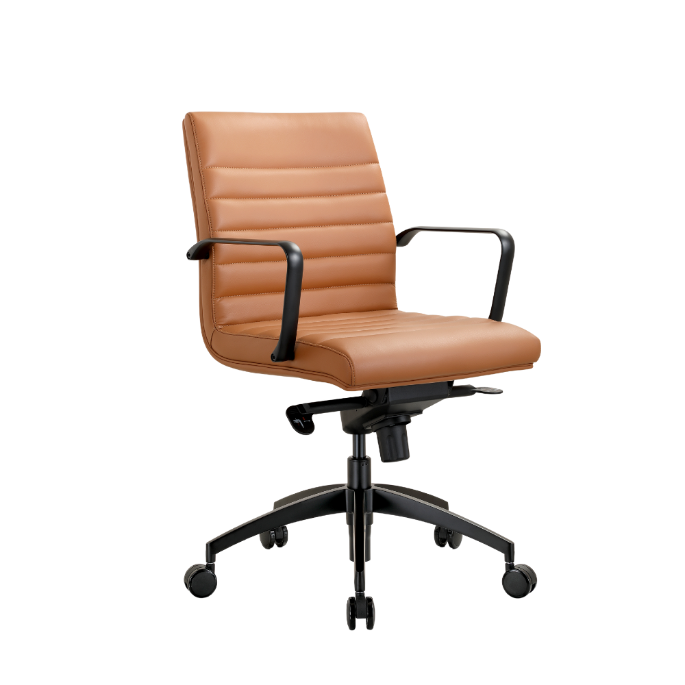 Addison Medium Back Office Chair, angled view