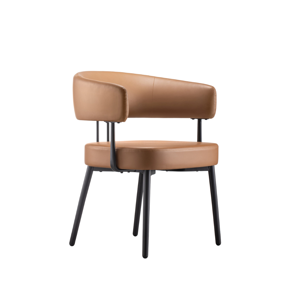 Hera Breakout Chair, angled view