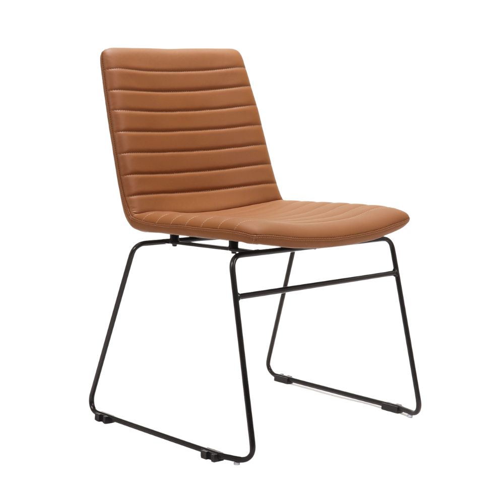 Pixel Sled Base Chair, angled view