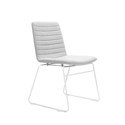 Pixel Sled Base Chair, angled view