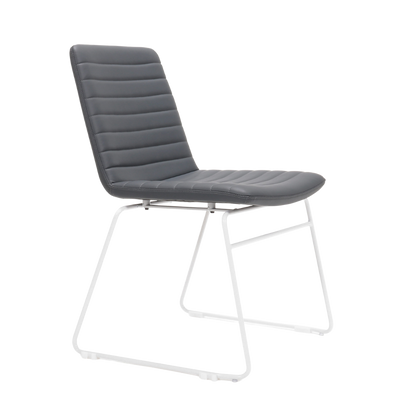 Pixel Sled Base Chair, angled view