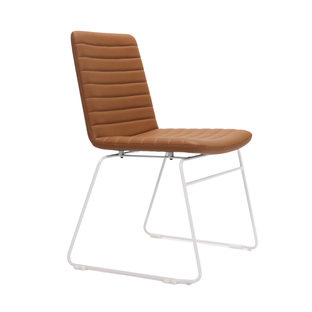 Pixel Sled Base Chair, angled view