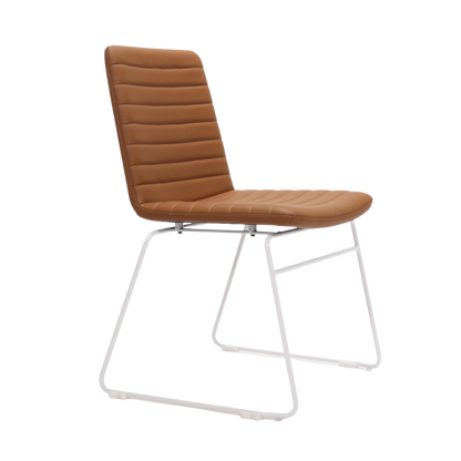 Pixel Sled Base Chair, angled view