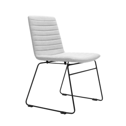 Pixel Sled Base Chair, angled view