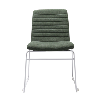 Pixel Sled Base Chair, front view