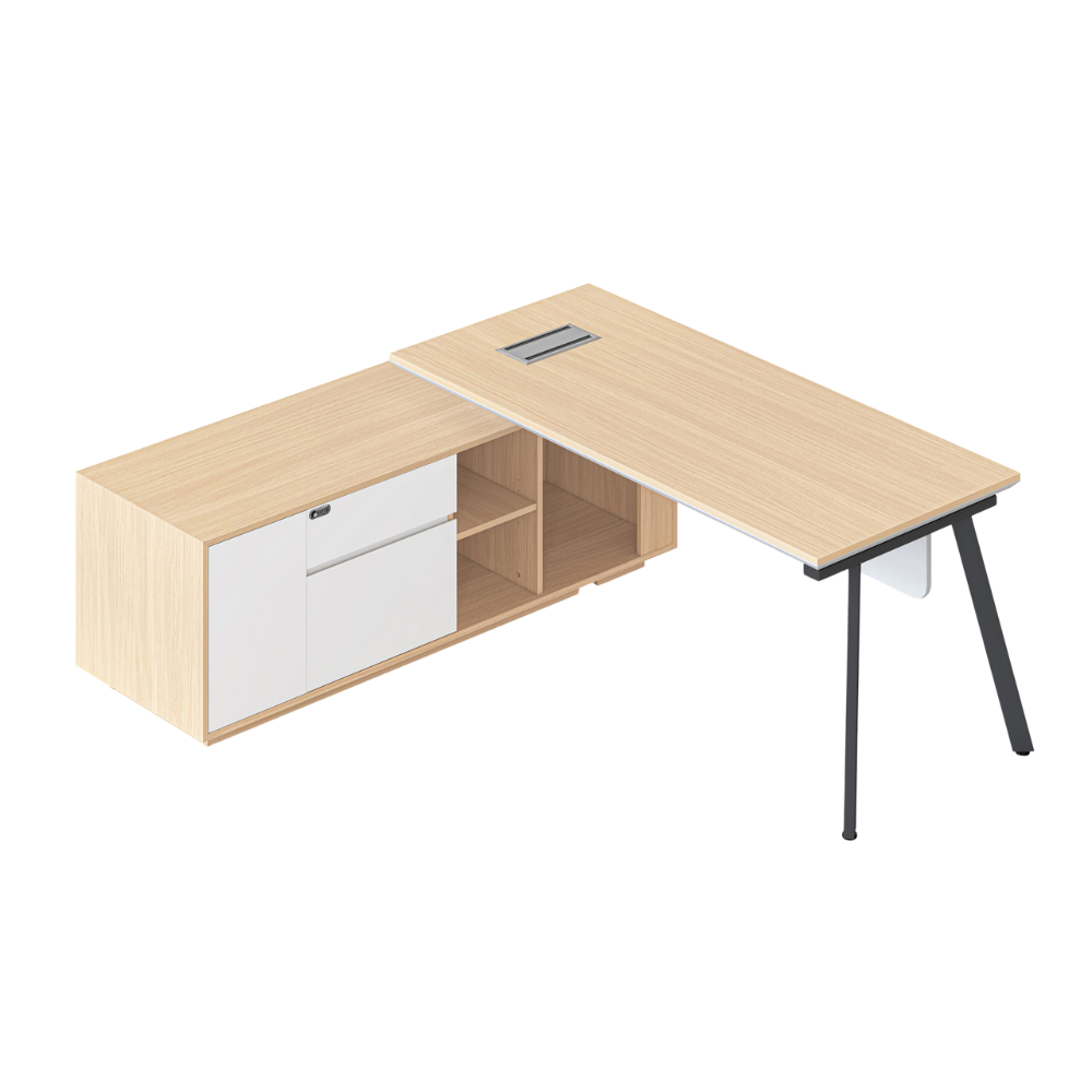 Casa Executive Desk & Cabinet