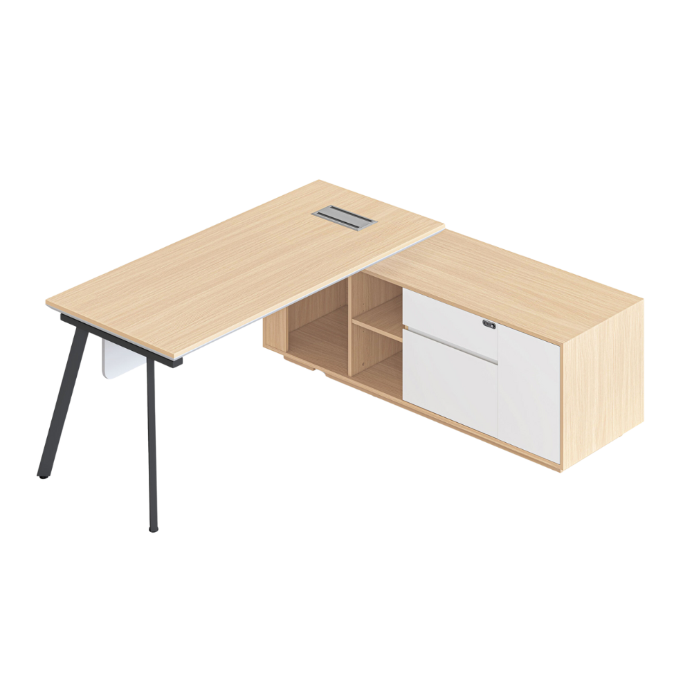 Casa Executive Desk & Cabinet