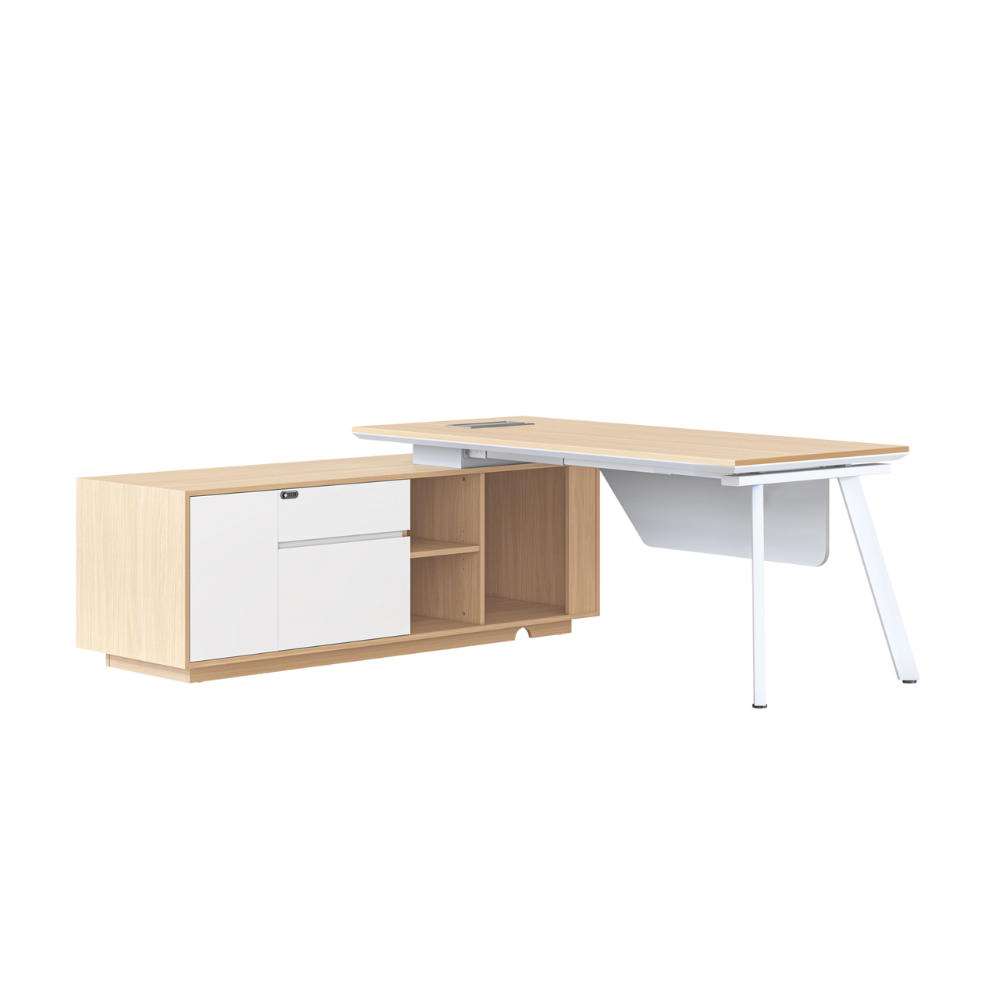 Casa Executive Desk & Cabinet