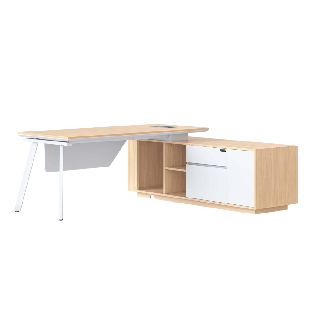 Casa Executive Desk & Cabinet