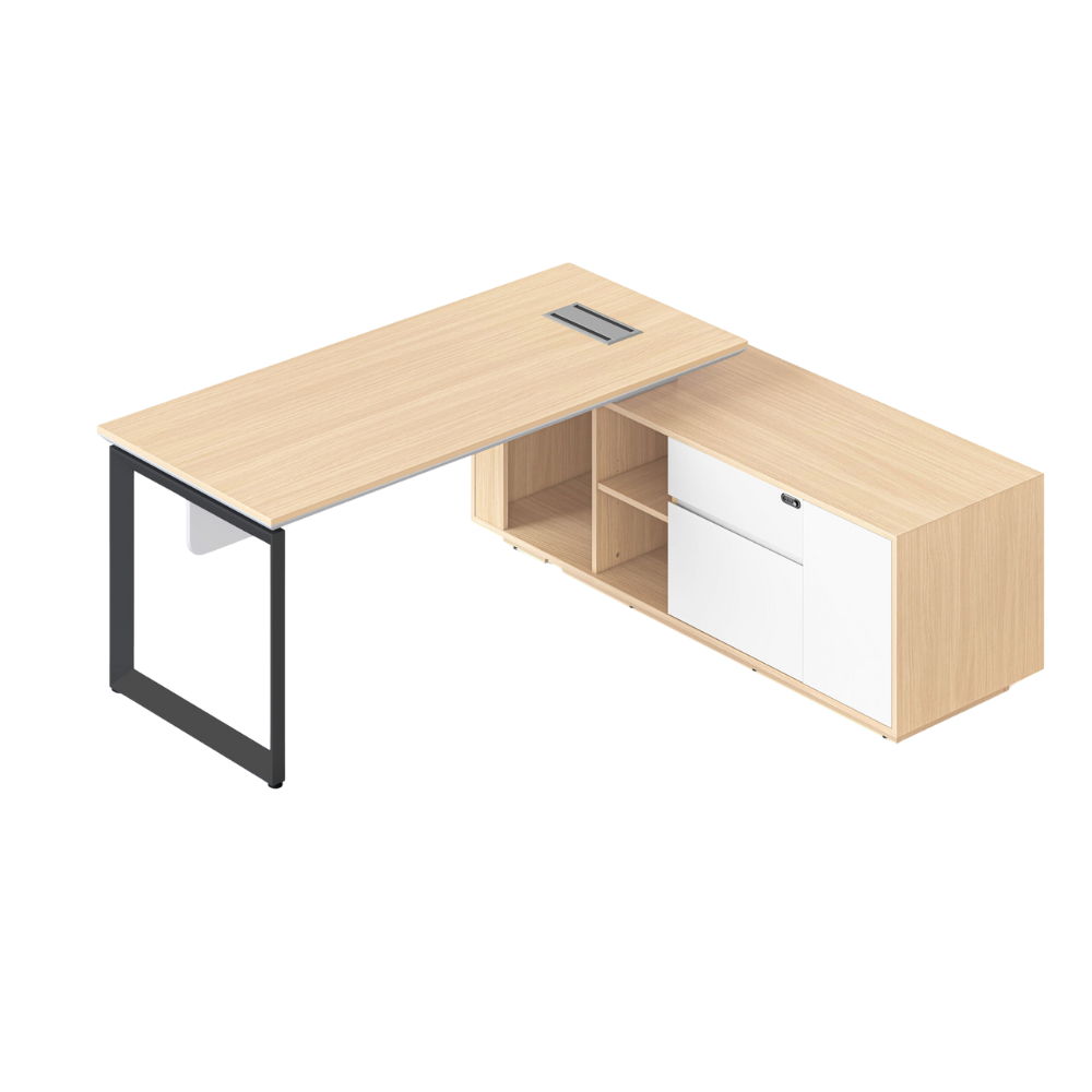 Casa Executive Desk & Cabinet