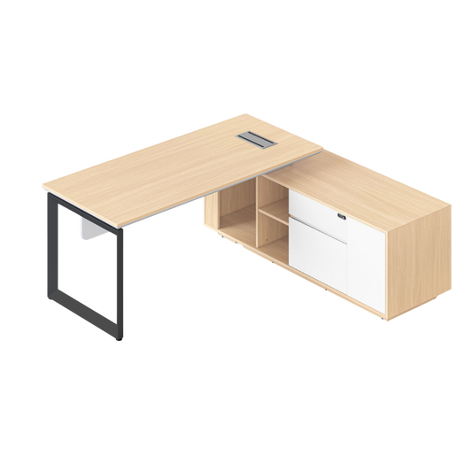 Casa Executive Desk & Cabinet