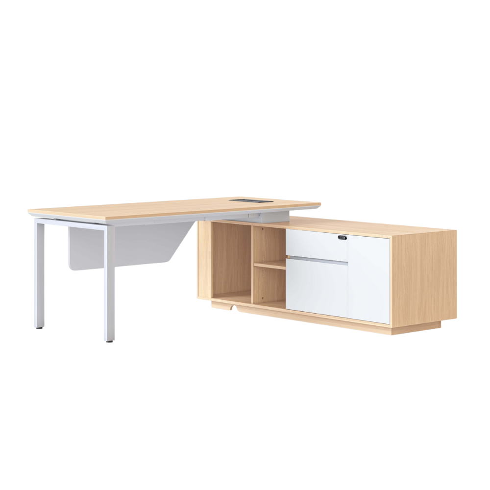 Casa Executive Desk & Cabinet