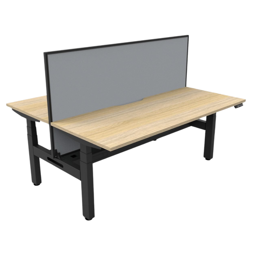Boost+ Back to Back Workstation with screen & cable tray