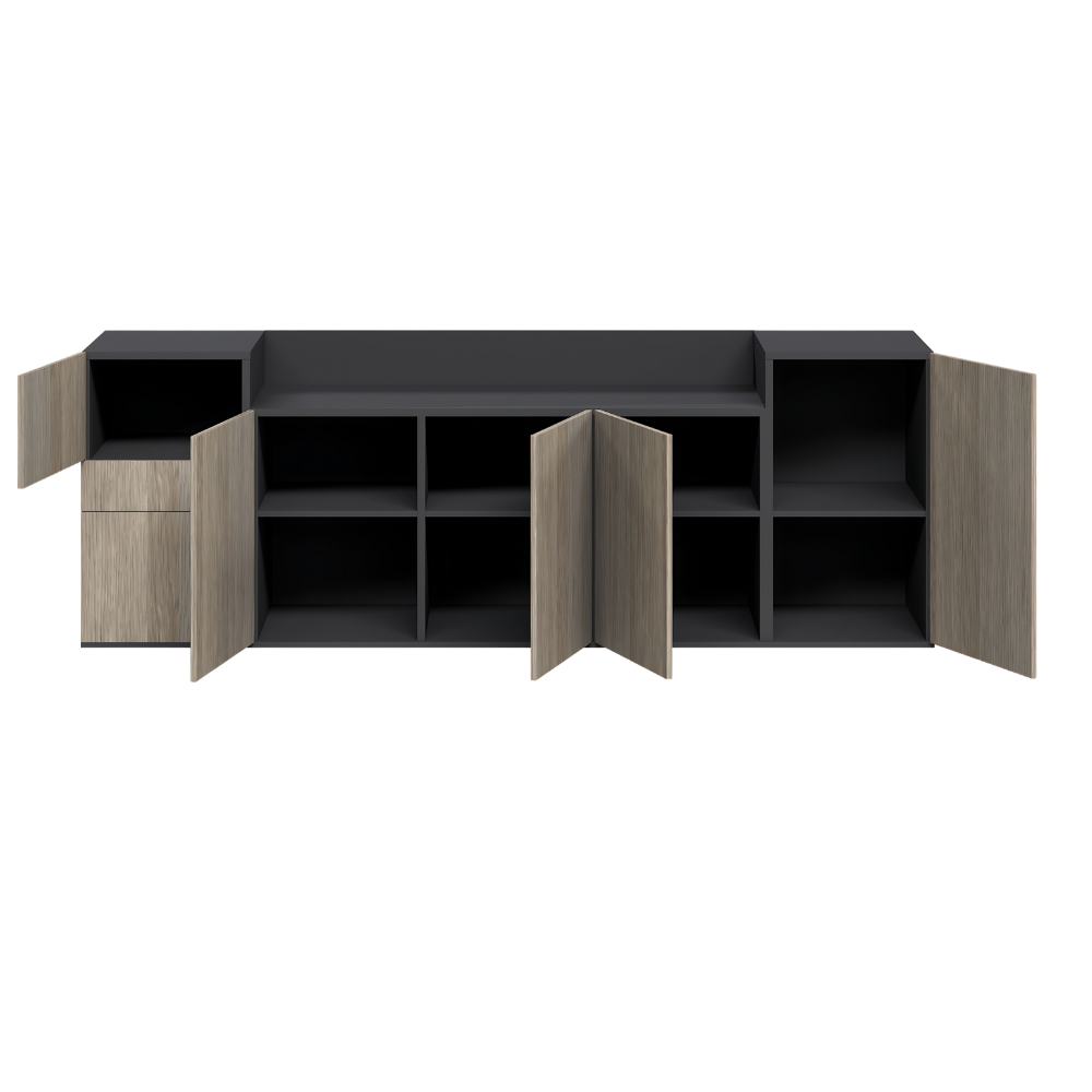 DISPLAY 2 Tier Storage Executive Desk