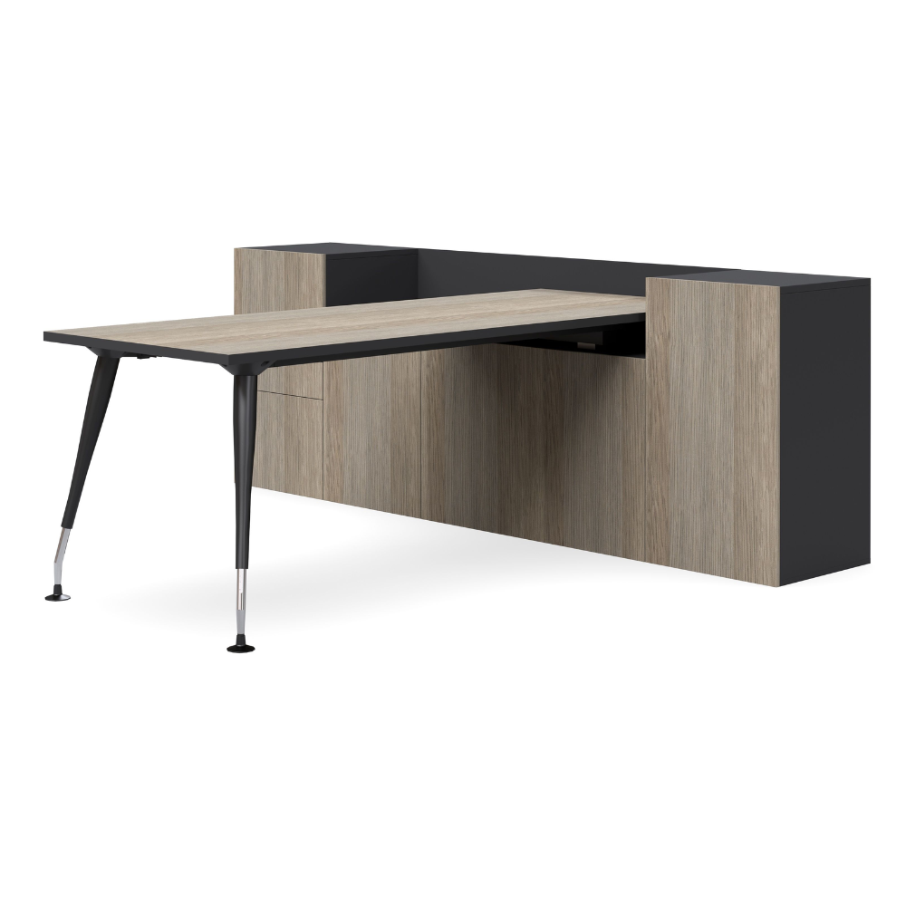 DISPLAY 2 Tier Storage Executive Desk