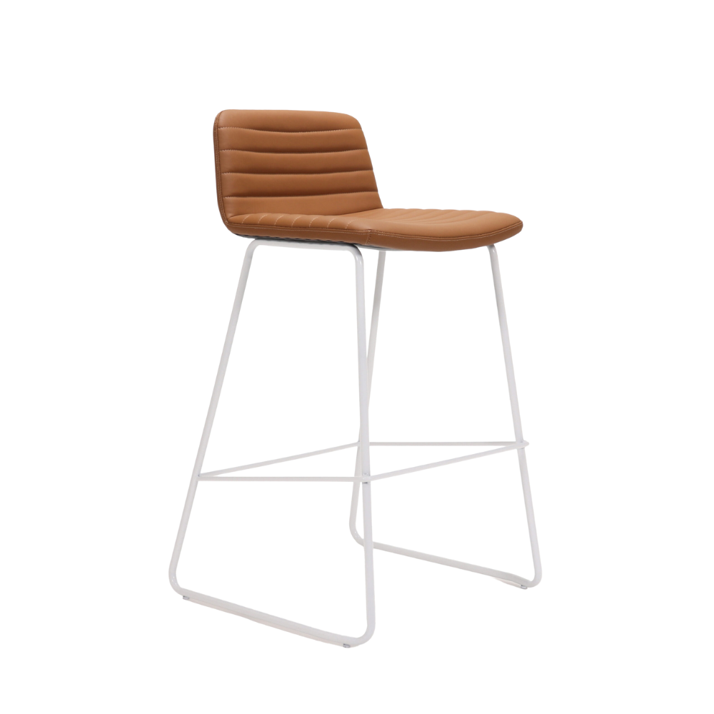 Pixel Bar Stool – 730H Office Chair, angled view