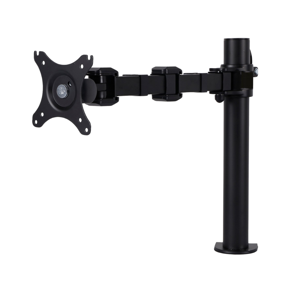 Revolve Pole Mounted Single Monitor Arm