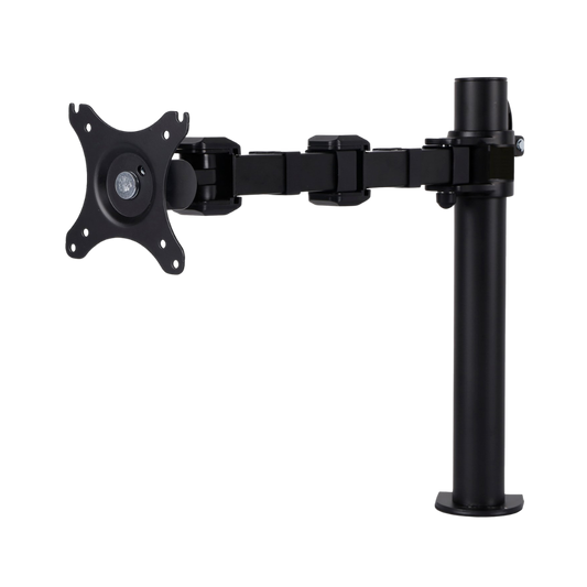 Revolve Pole Mounted Single Monitor Arm