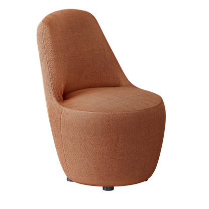 Myk Single Lounge Chair, angled view
