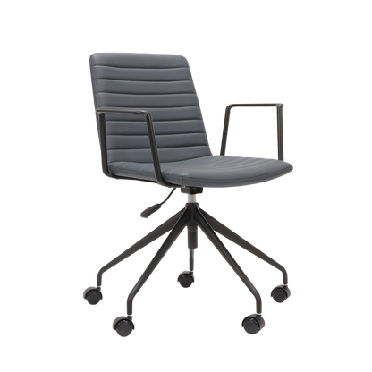 Pixel Swivel 5 Star Base Chair, angled view