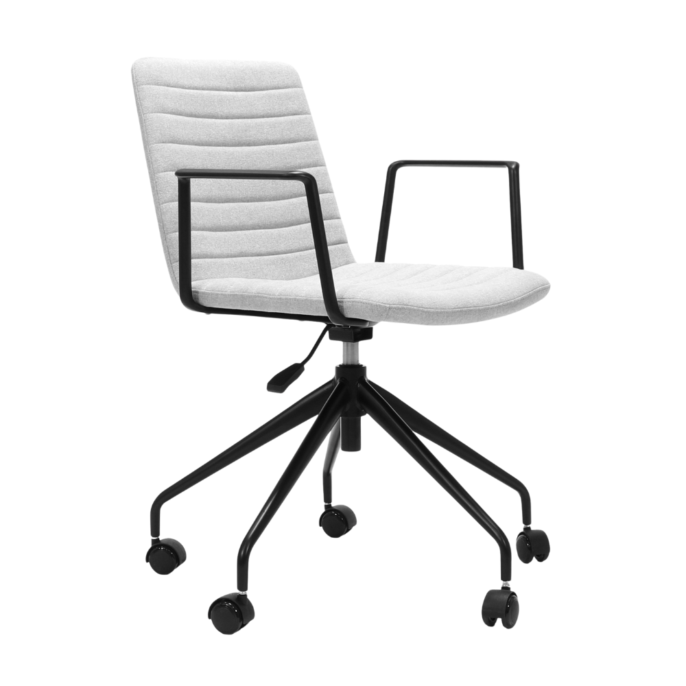Pixel Swivel 5 Star Base Chair, angled view
