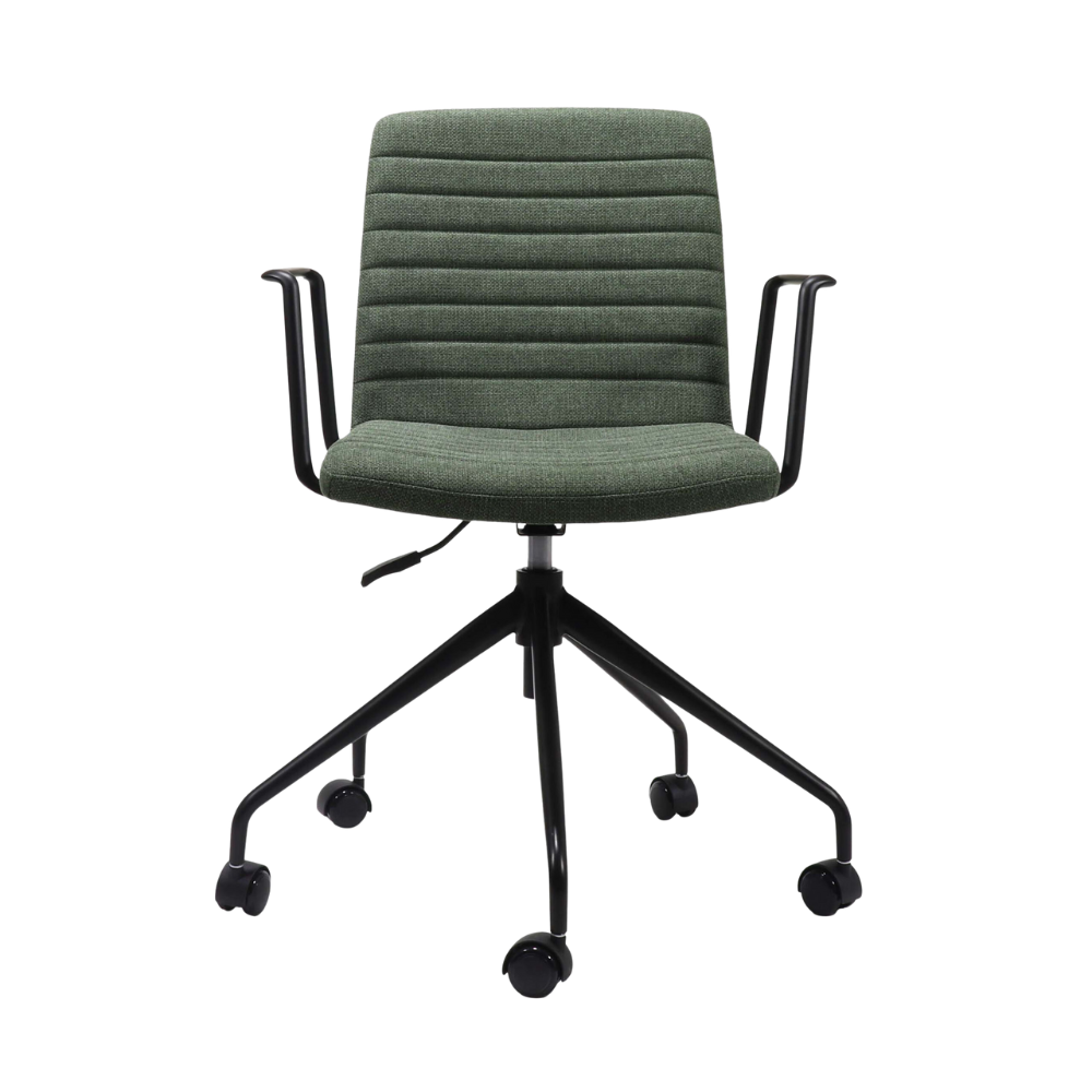 Pixel Swivel 5 Star Base Chair, front view