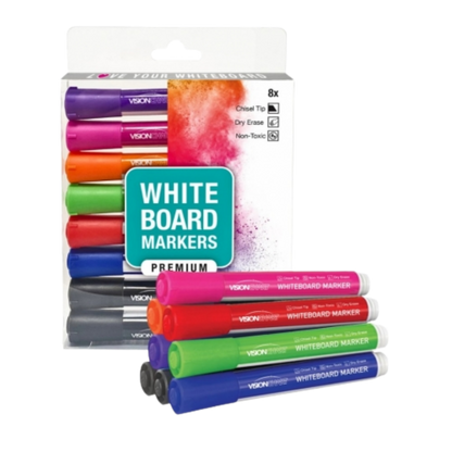 Visionchart Whiteboard Premium Essentials Kit