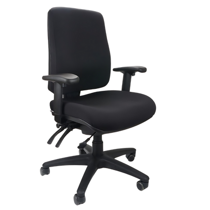 Ergoform High Back Office Chair, angled view