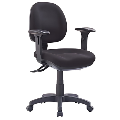 Harvey P350 Medium Back Chair, angled view