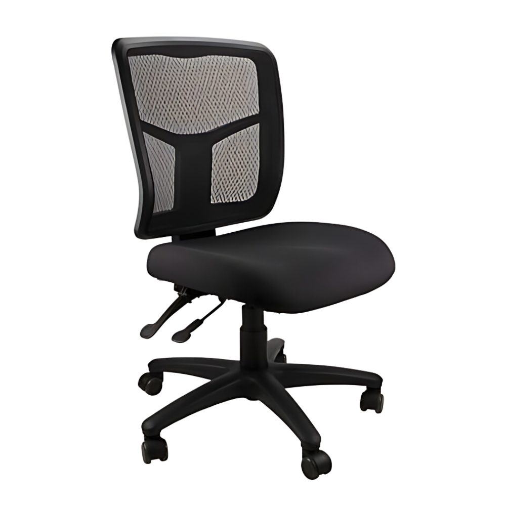 Kimberly Medium back Office Chair, angled view
