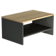 Merlin Coffee Table with Magazine Shelf
