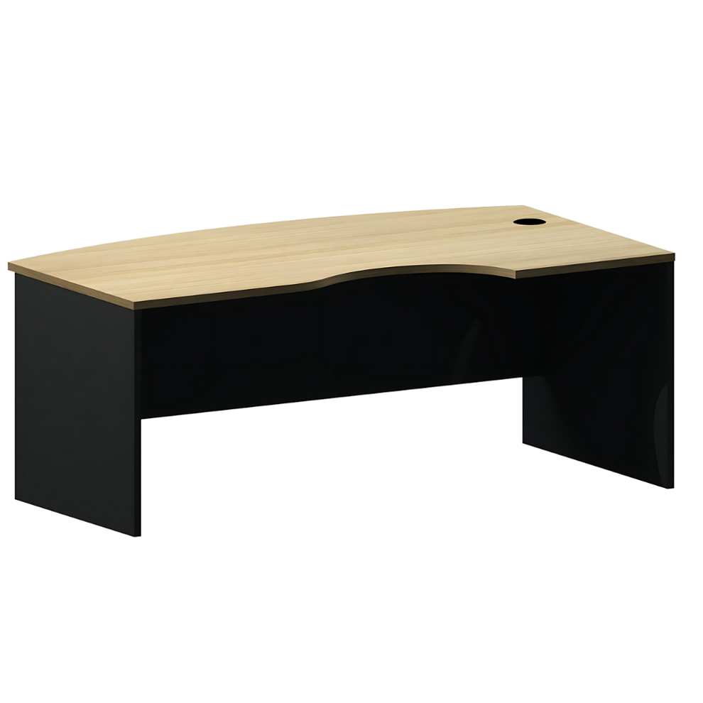Merlin Executive Radial Desk – Stylish & Functional Design