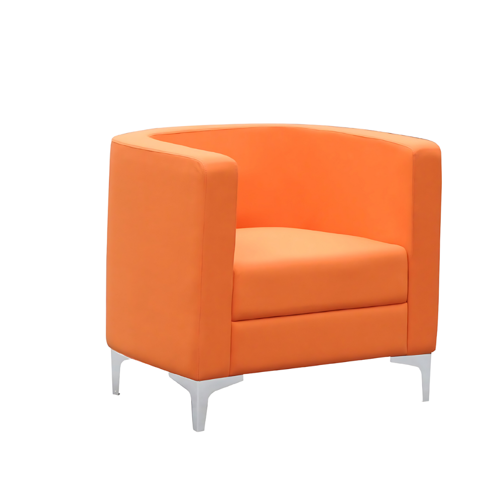 Miko Tub Chair, angled view