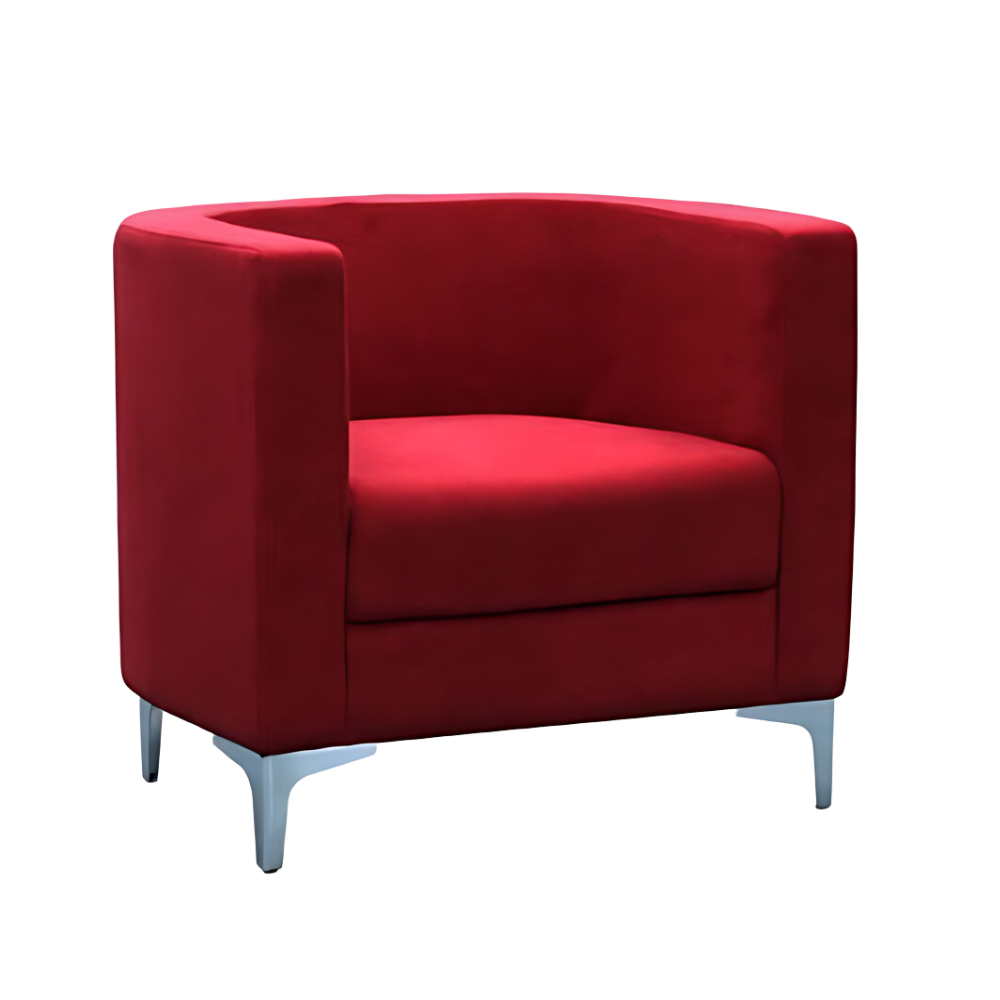 Miko Tub Chair, angled view