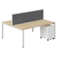 PLAZA TEK 30 BENCH DOUBLE SIDED X 2 POD