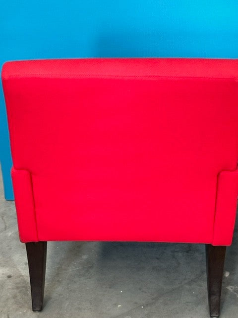 Red Single Seater Loung Chair X display 1only